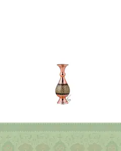 گلدان مس و خاتم مدل صراحی 16