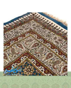 رومیزی قلمکار هشت نفره ابعاد 240×160 سانتیمتر