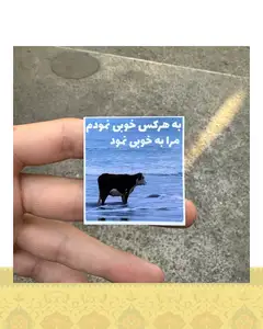 استيكر "خوبي نمودن"