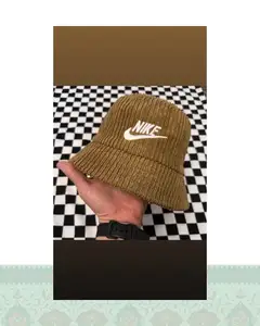 باكت هت نايكي قهوه اي