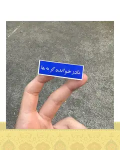 استيكر تكى مادرخوانده گربه ها