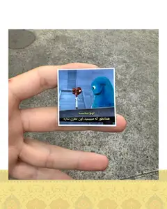 استيكر " مغز نداره"