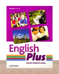 کتاب انگلیش پلاس استارتر English Plus Starter ویرایش قدیم