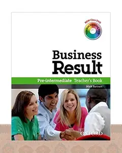 کتاب معلم بیزینس ریزالت Business Result Pre-Intermediate Teachers Book