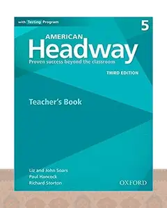 کتاب معلم امریکن هدوی ویرایش سوم American Headway 5 Teachers book