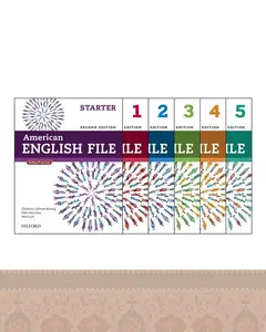 پک 6 جلدی امریکن انگلیش فایل ویرایش دوم American English File رحلی