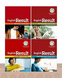 کتاب انگلیش ریزالت English Result مجموعه 4 جلدی