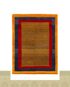 گبه دستباف قشقایی سه متری ریزباف اعلا کد 2445 (196 در 149)
