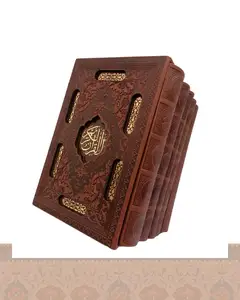 پک5جلدی(قرآن-حافظ-خیام-بوستان-گلستان)تحریر قاب کشویی انتشارات آرازبیکران Four-volume pack1279