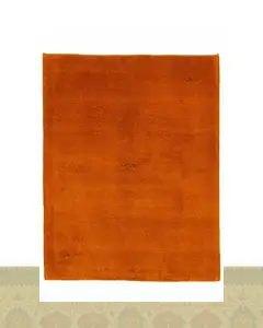 گبه دستباف قشقایی سه متری خردلی کد 2344 (192 در 151)