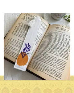 نشانگر کتاب طرح لاوسون - بنفش
