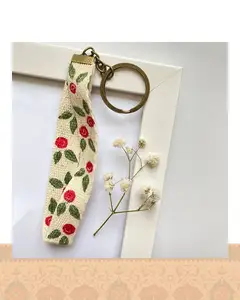 جاسوییچی طرح گل سرخ - بنفش