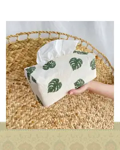 جای دستمال کاغذی طرح برگ انجیری