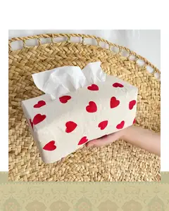 جای دستمال کاغذی طرح قلب - نسکافه ای