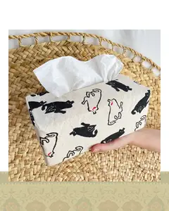 جای دستمال کاغذی طرح گربه
