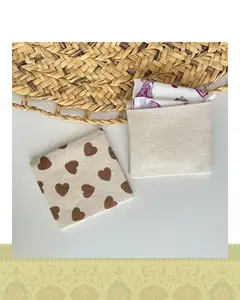 کیف پد بهداشتی طرح قلب - سایز 2 / نسکافه ای