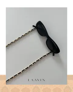 بند عینک لارا – کد 8004 - سفید