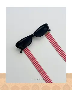 بندعینک تابستونی رنگی – کد 8005 - زرد