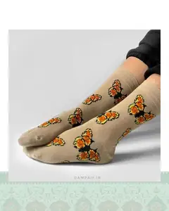 جوراب پروانه نخودي🍪🥕