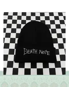 كلاه گلدوزيdeath note مشكي