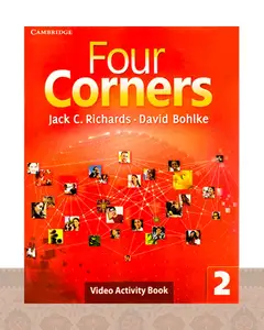 کتاب فیلم فور کورنرز ویرایش قدیم Four Corners 2 Video Activity book