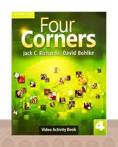 کتاب فیلم فور کورنرز ویرایش قدیم Four Corners 4 Video Activity book