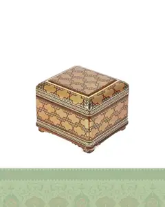 جعبه جواهرات خاتم کاری کوچک