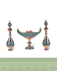سرویس کشکول و تنگ فیروزه کوبی اصفهان