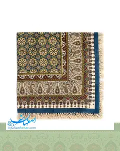 رومیزی قلمکار نفیس ابعاد 100×100 سانتیمتر
