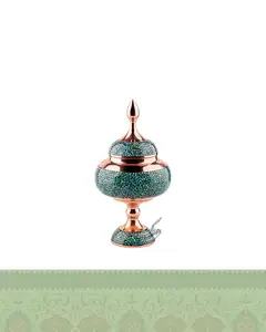 شکلات خوری فیروزه کوبی بزرگ سایز 30