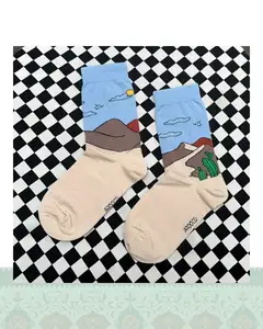جوراب بيابون و كاكتوس و اينا