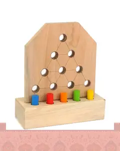 اسباب بازی دورنگی چوبین