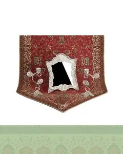 آینه و شمعدان ملیله کاری