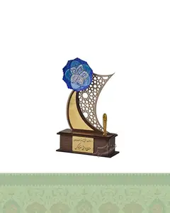 تندیس میناکاری مشبک دارای جا قلمی