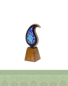 تندیس چوبی تبلیغاتی طرح بته جقه