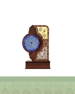 تندیس هدایای سازمانی میناکاری طرح تابش