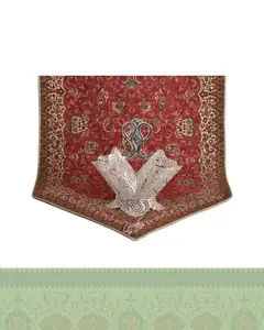 جا قاشق چنگال ملیله کاری
