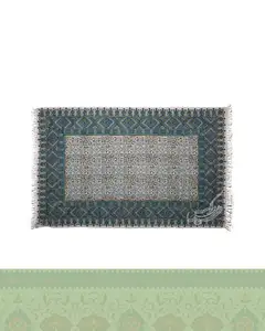 رومیزی قلمکار اعلا سایز 140*100 سانتی طرح خضرا