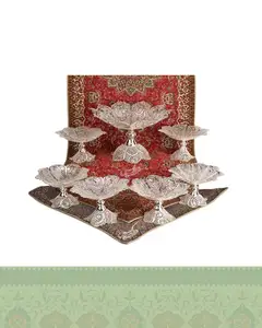سرویس شیرینی خوری ملیله کاری