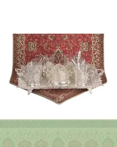 سرویس چای خوری ملیله کاری