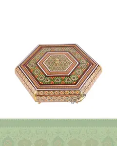 شکلات خوری خاتم کاری چوبی