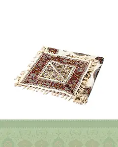 سفره قلمکار طرح بته جقه سایز 80*80