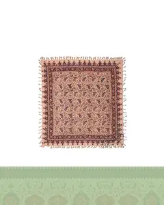 پارچه قلمکار طرح دوبته سایز 100*100