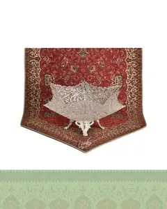 کاسه مربع ملیله کاری بزرگ