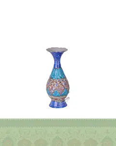 گلدان میناکاری 16 سانتی