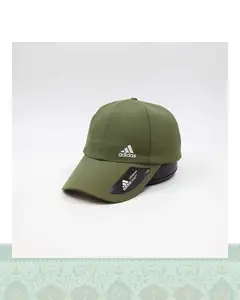 کلاه شمعی بیسبالی Let’s Win سبز ارتشی - adidas