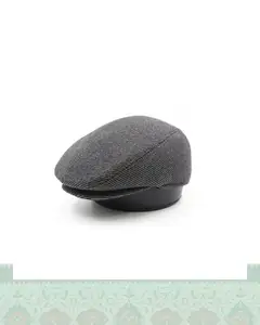کلاه کپی گوشی دار طوسی تیره - S (56-57)