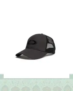 کلاه بيسبالي کتان پشت تور گلدوزي لوگو oakley - مشکی