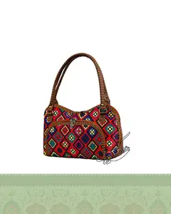 کیف رودوشی سنتی طرح دار ترمه