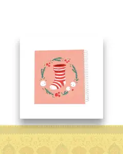 دفتر خشتی متوسط کد ۲۴۵ - طراحی 60 برگ